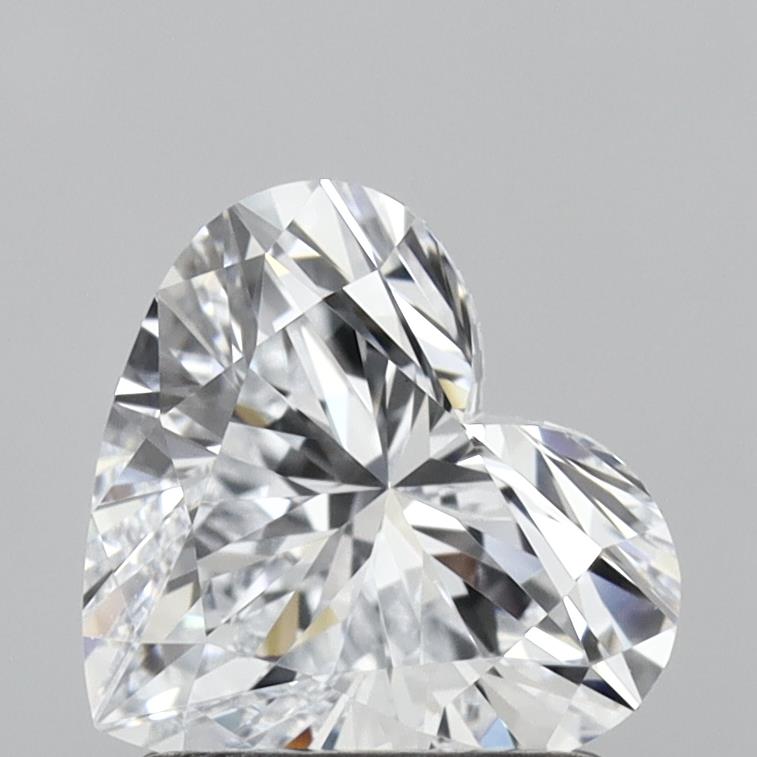 IGI 1.38 Carat Heart Lab Grown Diamond