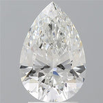 IGI 2.60 Carat Pear Lab Grown Diamond 人工培育鑽石 實驗室人造鑽石