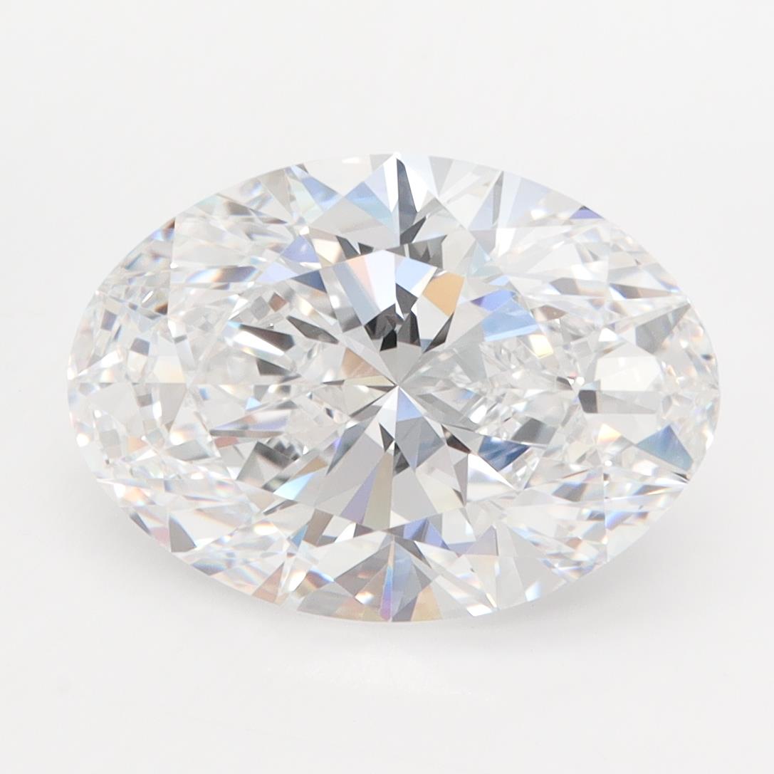 GIA 4.08 Carat Oval Lab Grown Diamond 人工培育鑽石 實驗室人造鑽石