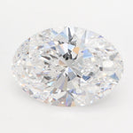 GIA 4.08 Carat Oval Lab Grown Diamond 人工培育鑽石 實驗室人造鑽石