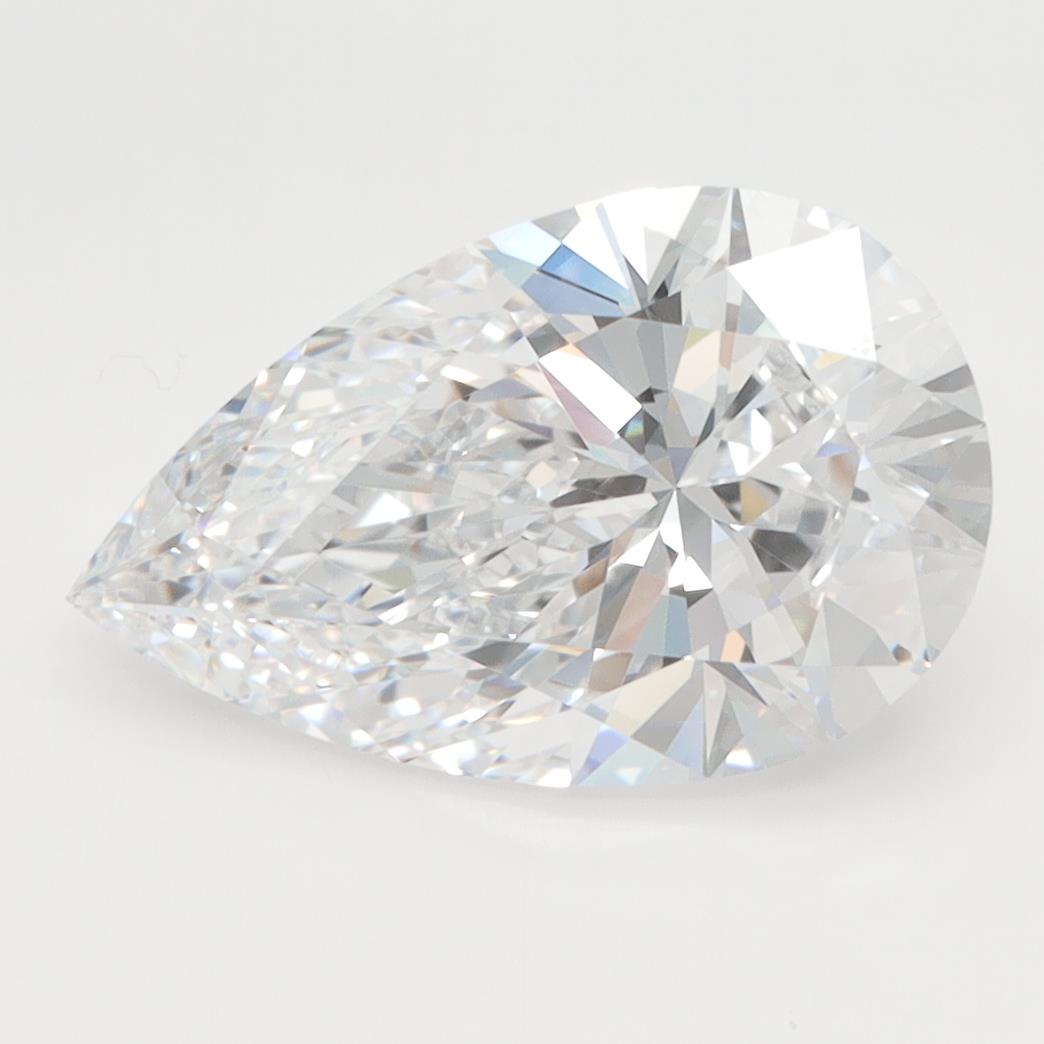 GIA 3.01 Carat Pear Lab Grown Diamond 人工培育鑽石 實驗室人造鑽石