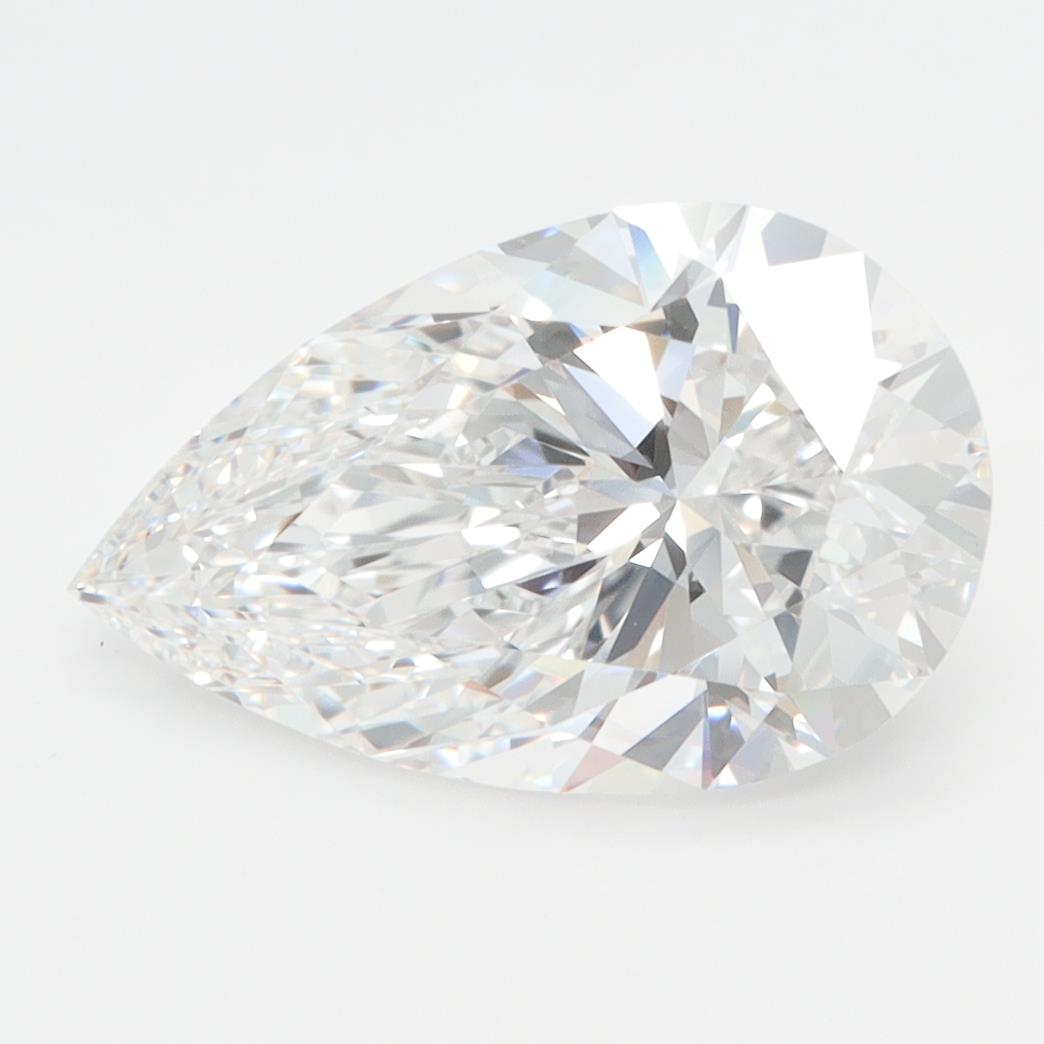 GIA 3.10 Carat Pear Lab Grown Diamond 人工培育鑽石 實驗室人造鑽石