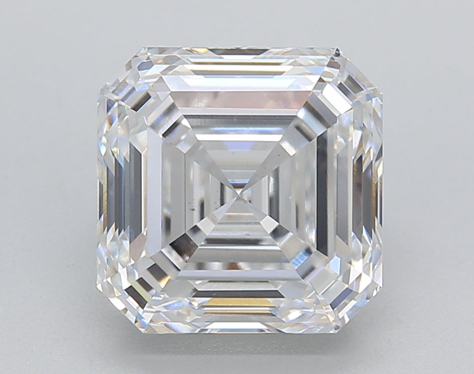 IGI 4.01 Carat Square Emerald Lab Grown Diamond