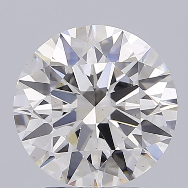 IGI 2.57 Carat Round Brilliant Lab Grown Diamond