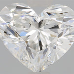 IGI 1.59 Carat Heart Lab Grown Diamond