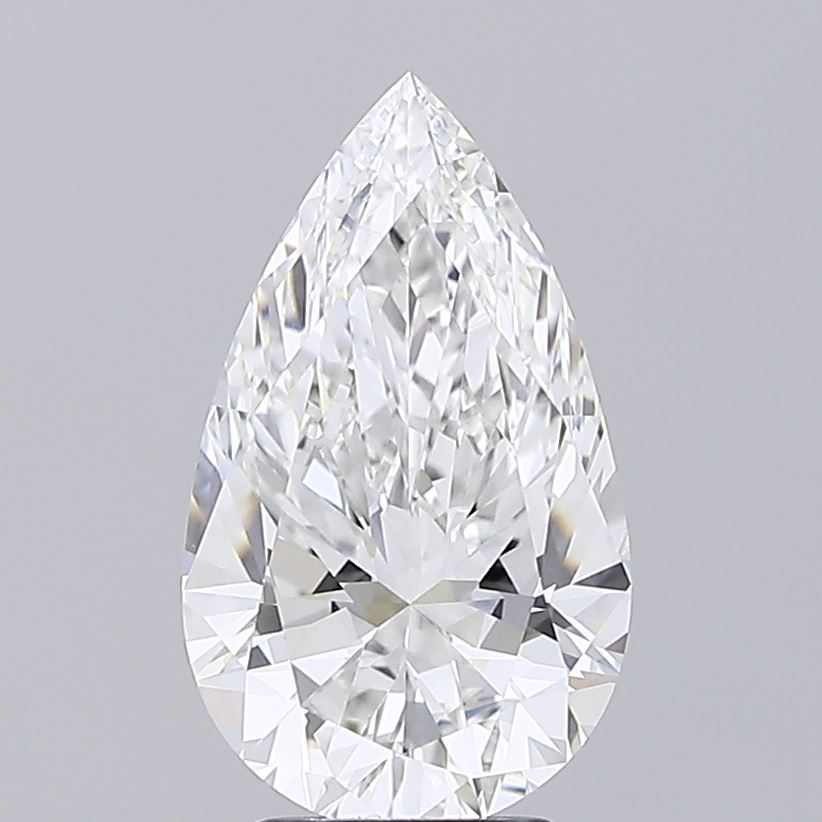 IGI 3.86 Carat Pear Lab Grown Diamond 人工培育鑽石 實驗室人造鑽石
