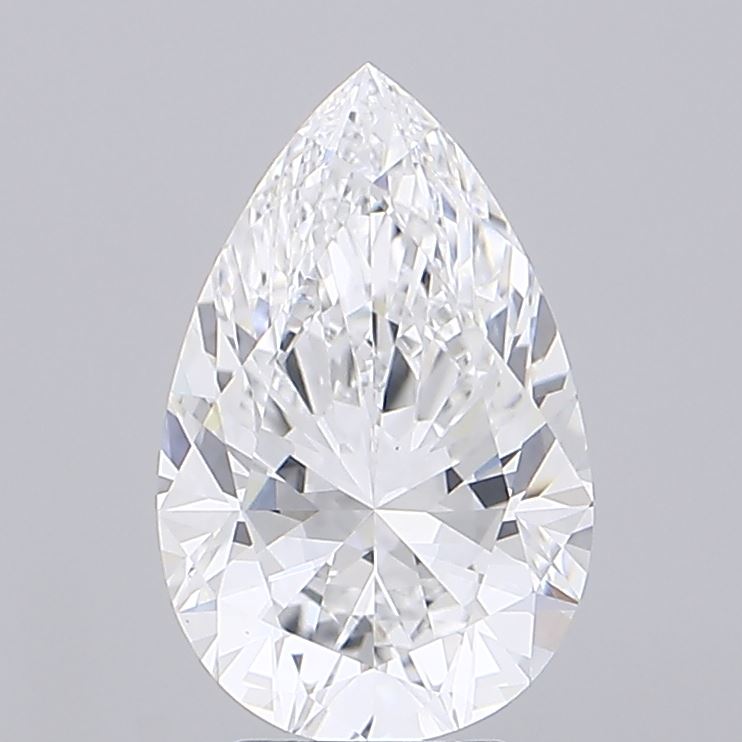 IGI 4.04 Carat Pear Lab Grown Diamond 人工培育鑽石 實驗室人造鑽石