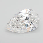 IGI 3.00 Carat Pear Lab Grown Diamond 人工培育鑽石 實驗室人造鑽石