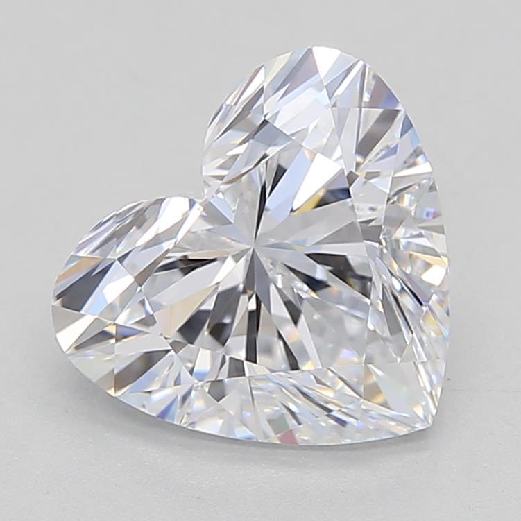 IGI 1.11 Carat Heart Lab Grown Diamond