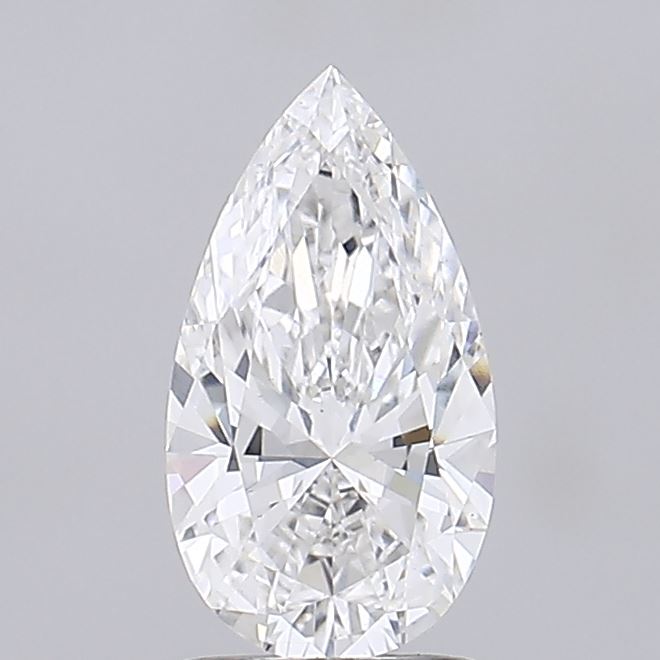 IGI 1.29 Carat Pear Lab Grown Diamond 人工培育鑽石 實驗室人造鑽石