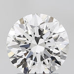 IGI 2.35 Carat Round Brilliant Lab Grown Diamond