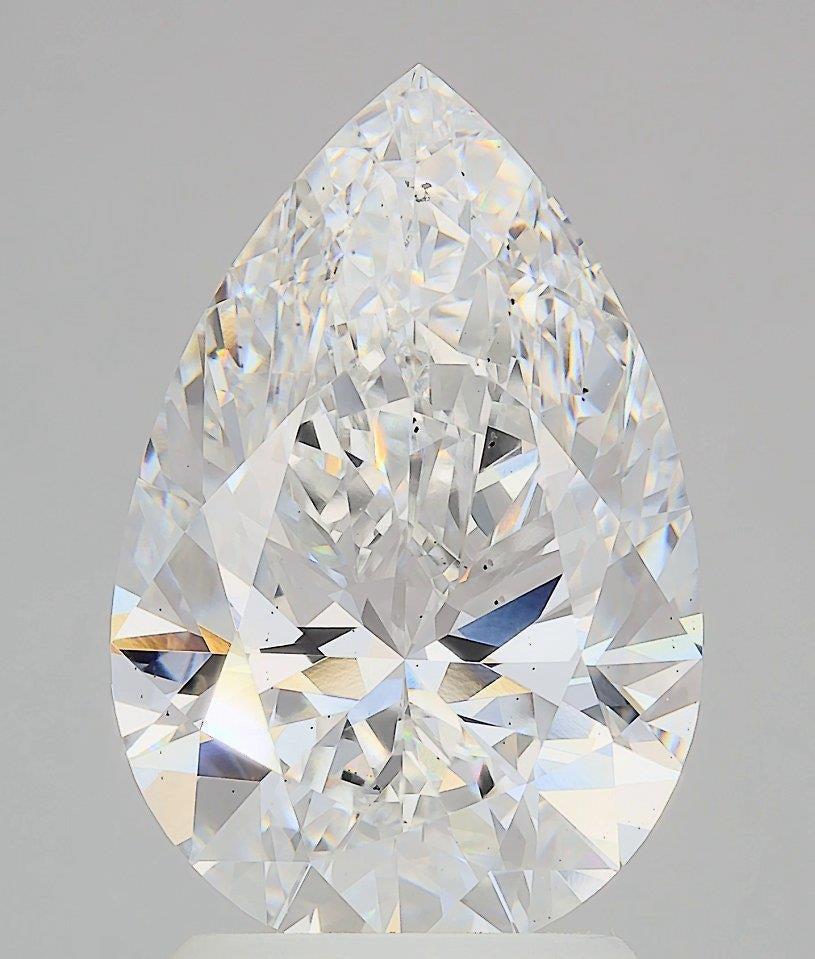 IGI 3.02 Carat Pear Lab Grown Diamond 人工培育鑽石 實驗室人造鑽石