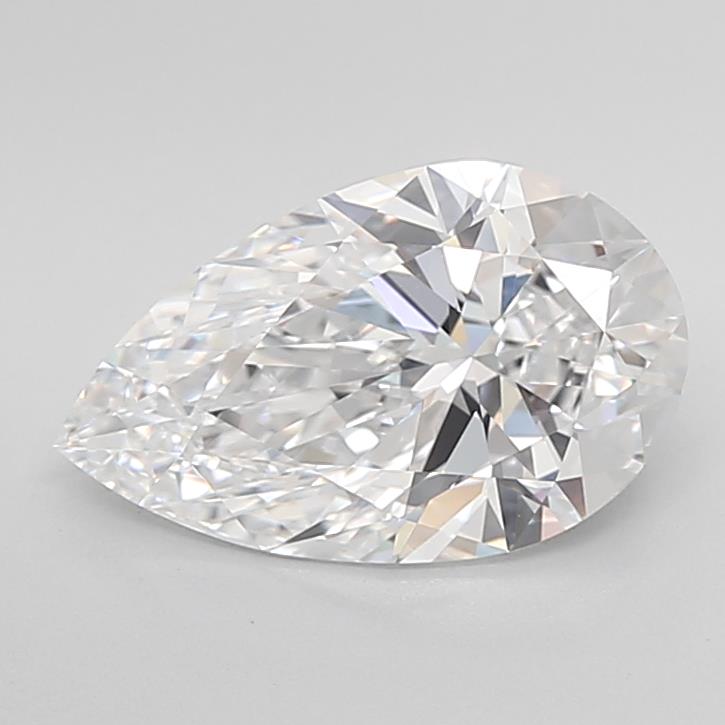 IGI 2.61 Carat Pear Lab Grown Diamond 人工培育鑽石 實驗室人造鑽石