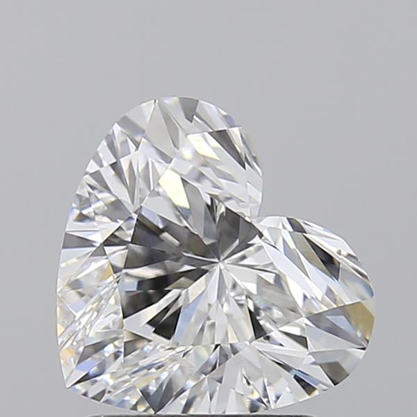 IGI 1.51 Carat Heart Lab Grown Diamond