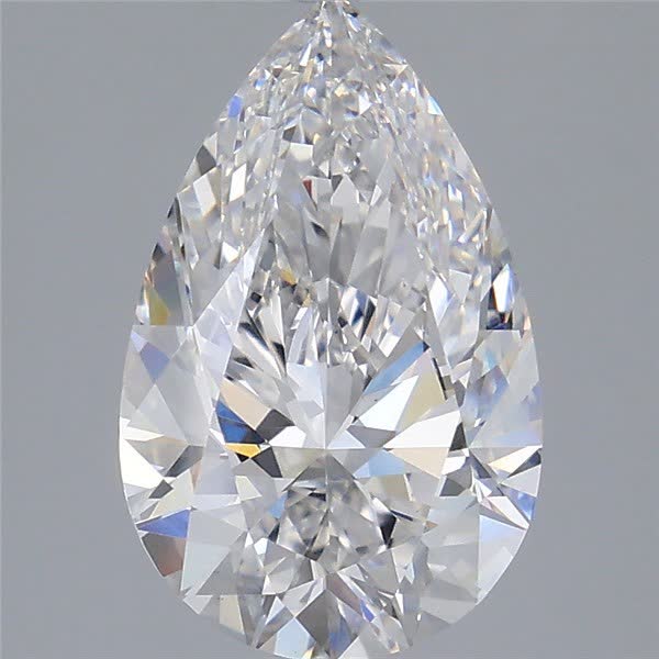 IGI 3.02 Carat Pear Lab Grown Diamond 人工培育鑽石 實驗室人造鑽石