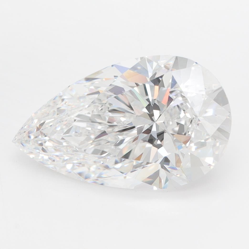 GIA 2.92 Carat Pear Lab Grown Diamond 人工培育鑽石 實驗室人造鑽石