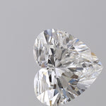 IGI 4 Carat Heart Lab Grown Diamond