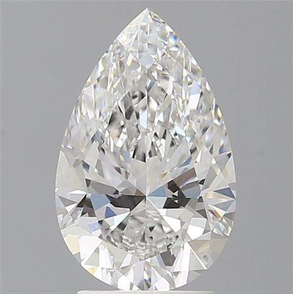 IGI 2.60 Carat Pear Lab Grown Diamond 人工培育鑽石 實驗室人造鑽石