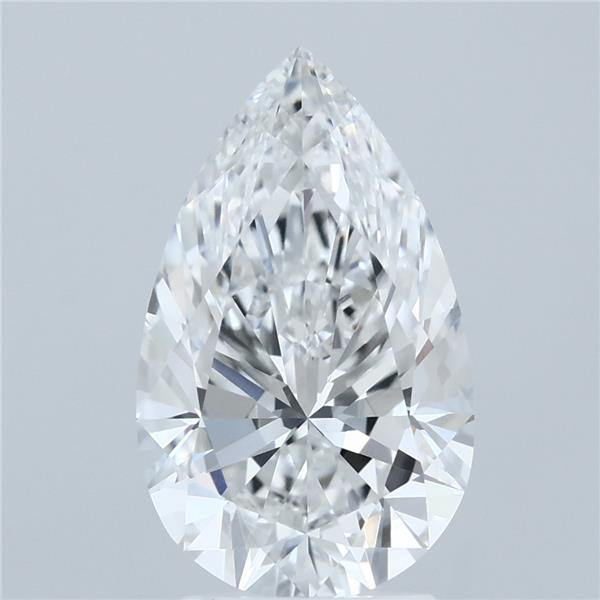 IGI 3.01 Carat Pear Lab Grown Diamond 人工培育鑽石 實驗室人造鑽石