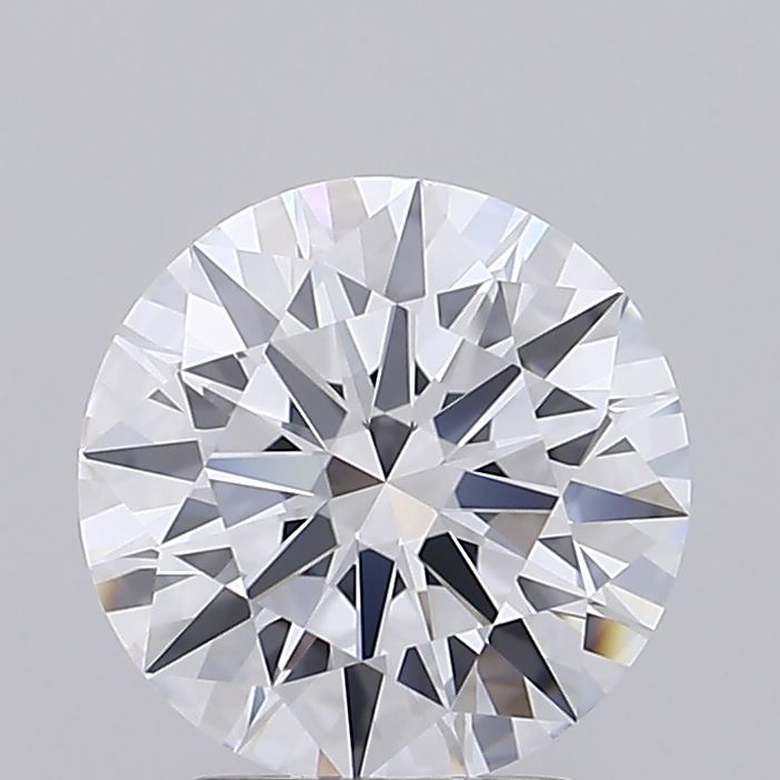 IGI 2.55 Carat Round Brilliant Lab Grown Diamond