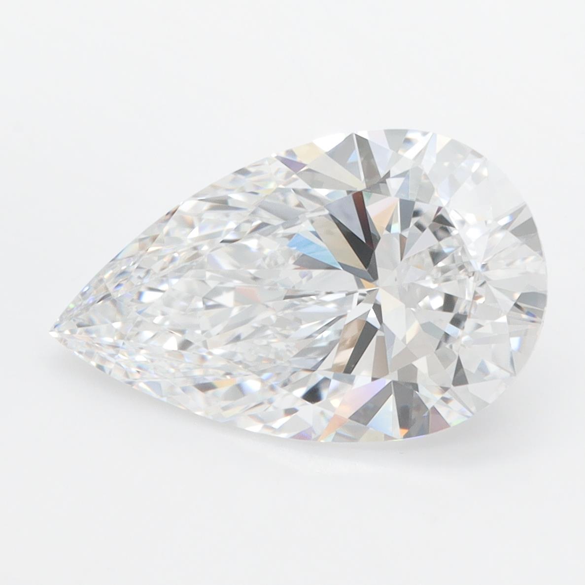 IGI 3.63 Carat Pear Lab Grown Diamond 人工培育鑽石 實驗室人造鑽石