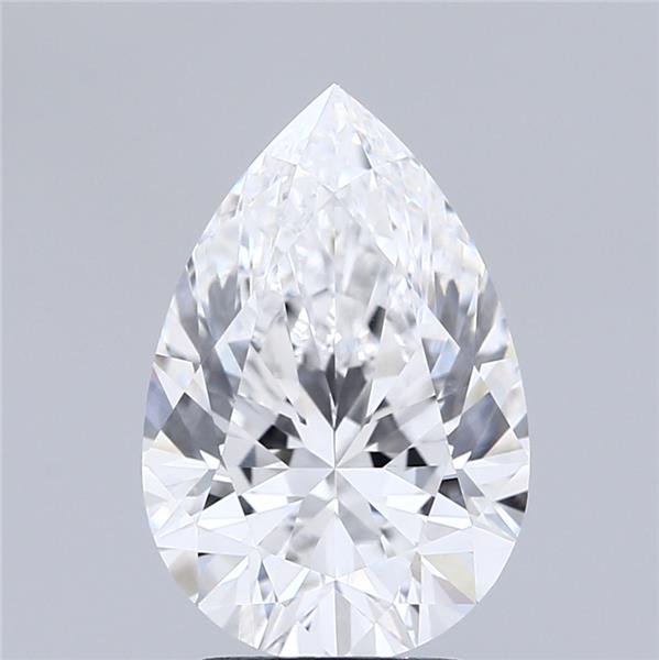 IGI 3.02 Carat Pear Lab Grown Diamond 人工培育鑽石 實驗室人造鑽石