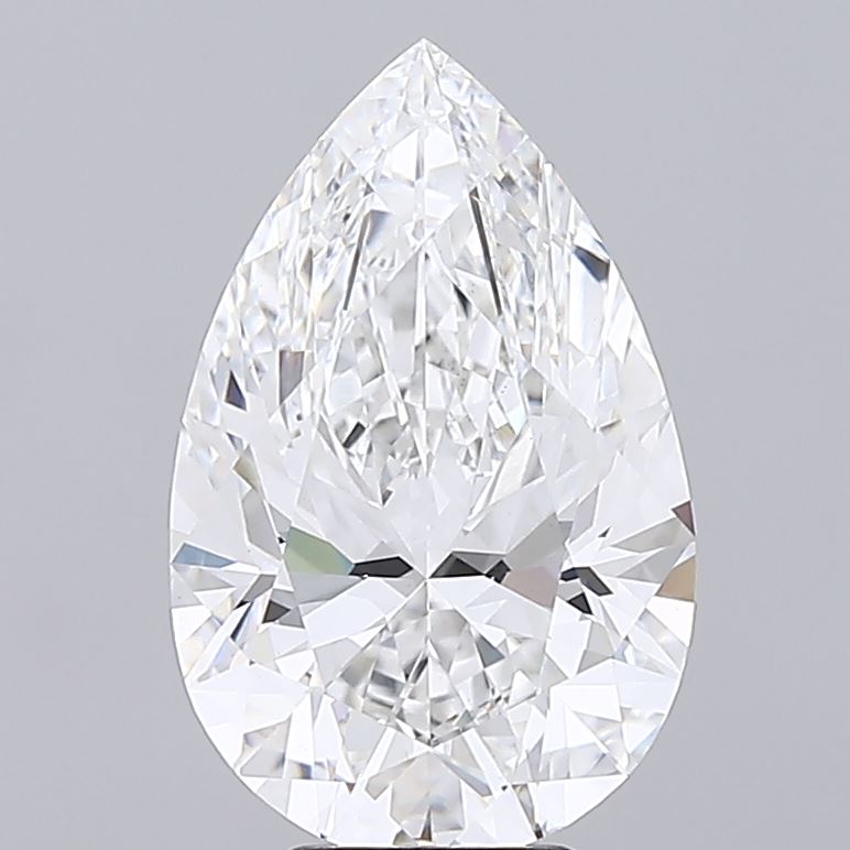IGI 6.07 Carat Pear Lab Grown Diamond 人工培育鑽石 實驗室人造鑽石