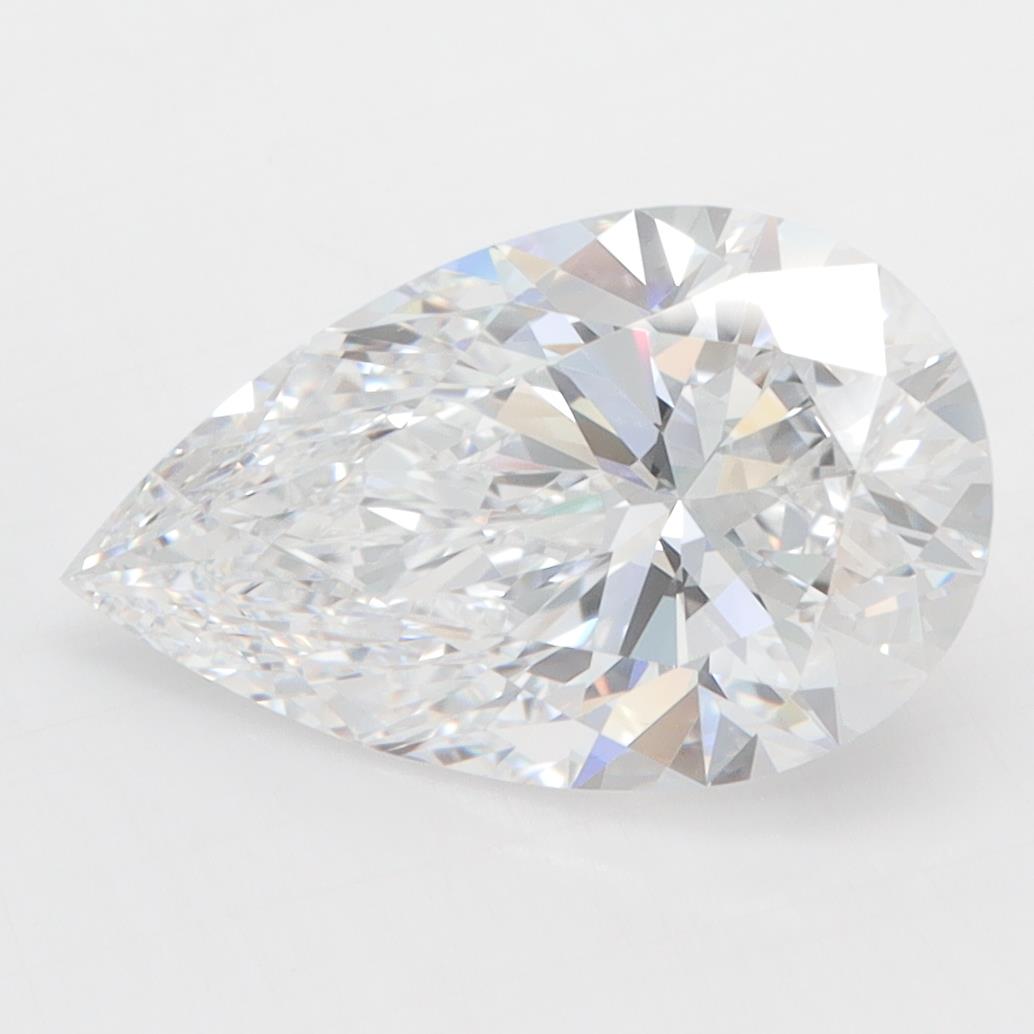 GIA 3.05 Carat Pear Lab Grown Diamond 人工培育鑽石 實驗室人造鑽石