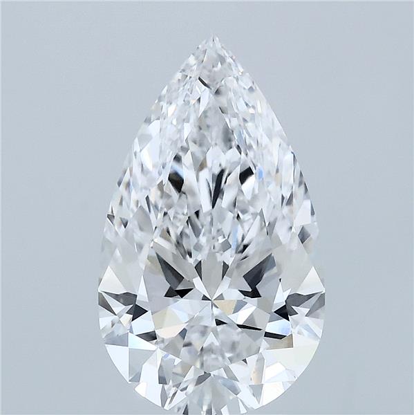 IGI 3.02 Carat Pear Lab Grown Diamond 人工培育鑽石 實驗室人造鑽石