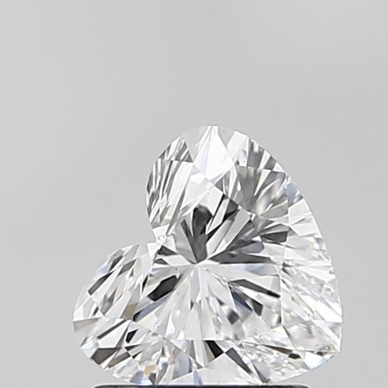 IGI 1.08 Carat Heart Lab Grown Diamond