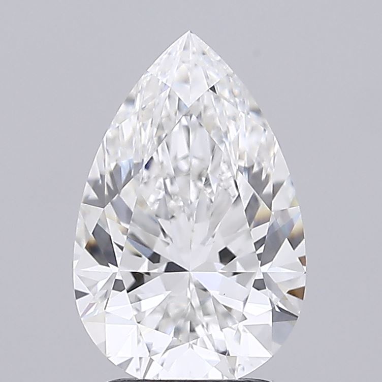 IGI 2.70 Carat Pear Lab Grown Diamond 人工培育鑽石 實驗室人造鑽石