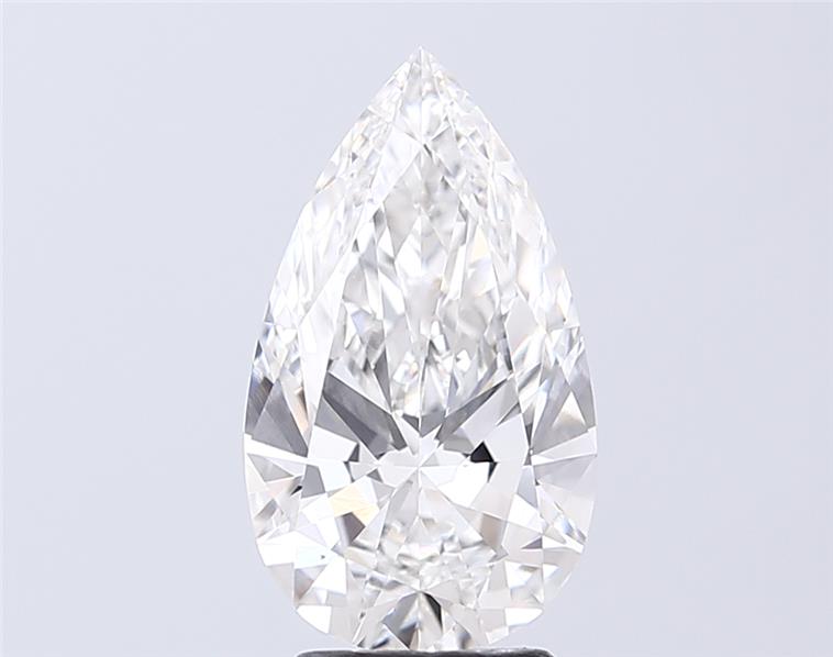 IGI 2.85 Carat Pear Lab Grown Diamond 人工培育鑽石 實驗室人造鑽石