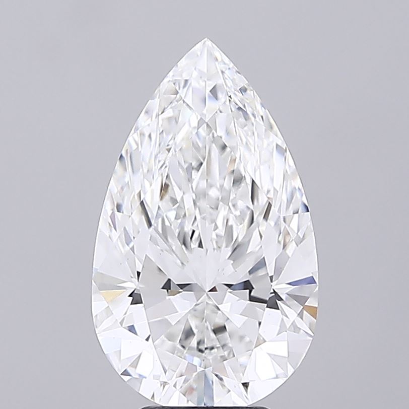 IGI 5.85 Carat Pear Lab Grown Diamond 人工培育鑽石 實驗室人造鑽石