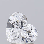 IGI 1.41 Carat Heart Lab Grown Diamond