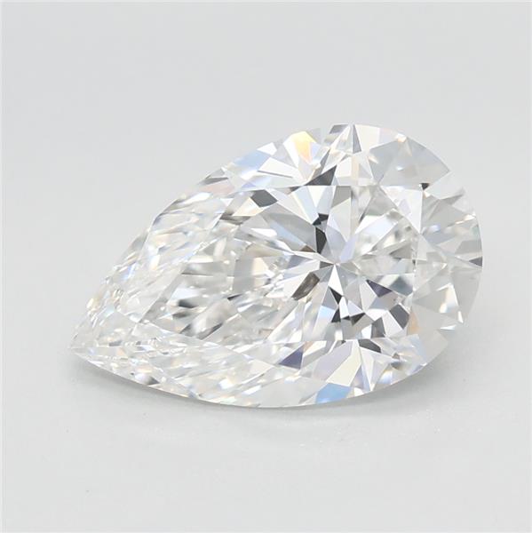 IGI 1.63 Carat Pear Lab Grown Diamond