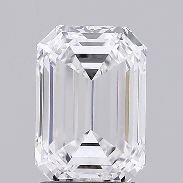 GIA 1.74 Carat Emerald Lab Grown Diamond