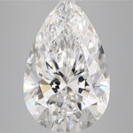 IGI 4.04 Carat Pear Lab Grown Diamond 人工培育鑽石 實驗室人造鑽石