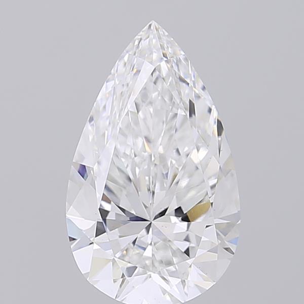 IGI 3.04 Carat Pear Lab Grown Diamond 人工培育鑽石 實驗室人造鑽石