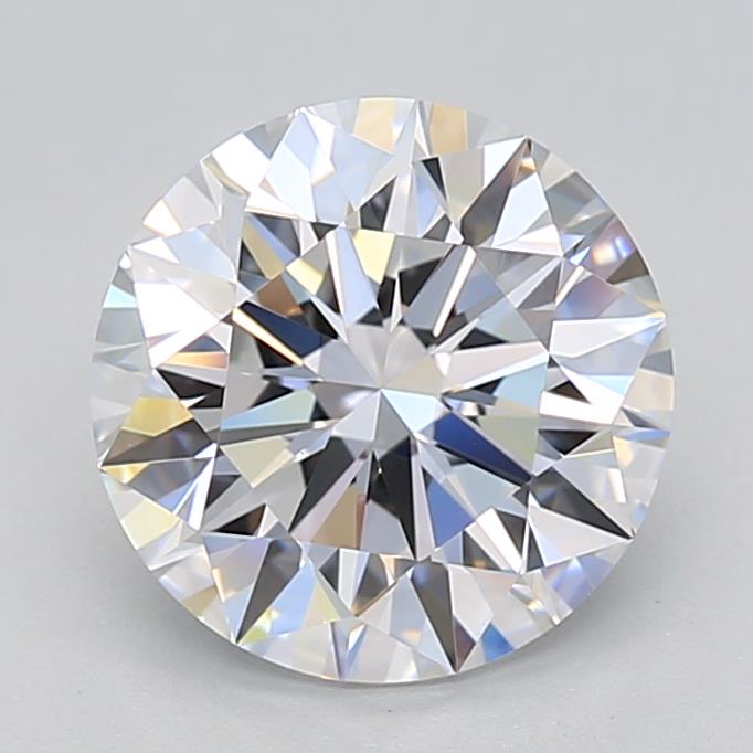 IGI 2.61 Carat Round Brilliant Lab Grown Diamond
