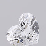 IGI 1.38 Carat Heart Lab Grown Diamond
