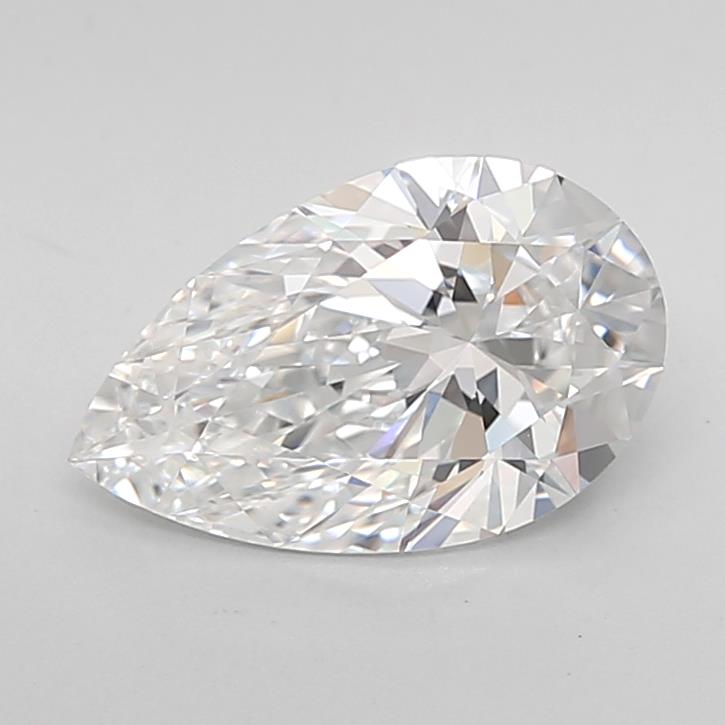 IGI 1.5 Carat Pear Lab Grown Diamond