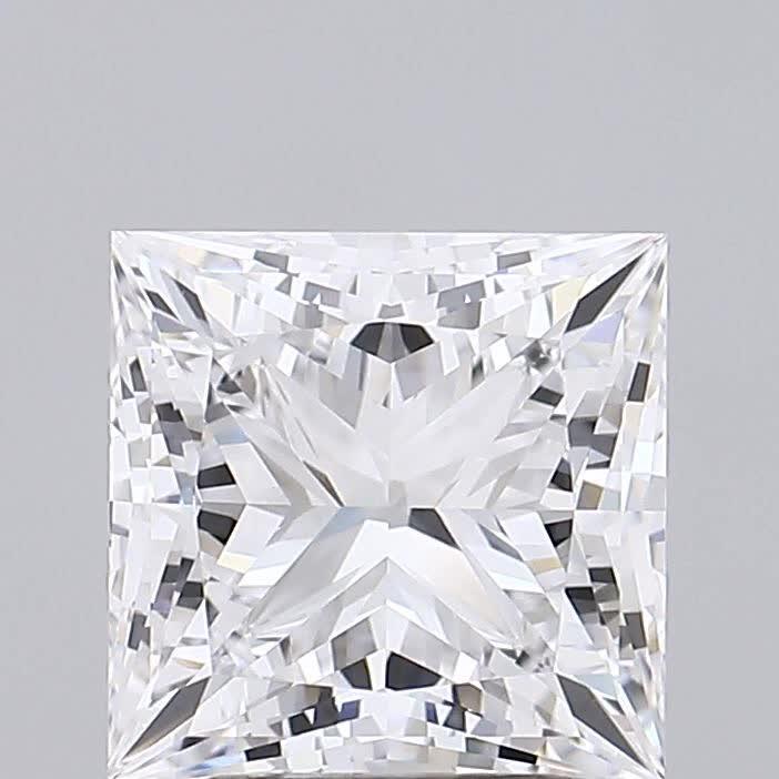 GIA 2.86 Carat Princess Cut Lab Grown Diamond 人工培育鑽石 實驗室人造鑽石