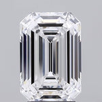 GIA 3.12 Carat Emerald Lab Grown Diamond 人工培育鑽石 實驗室人造鑽石