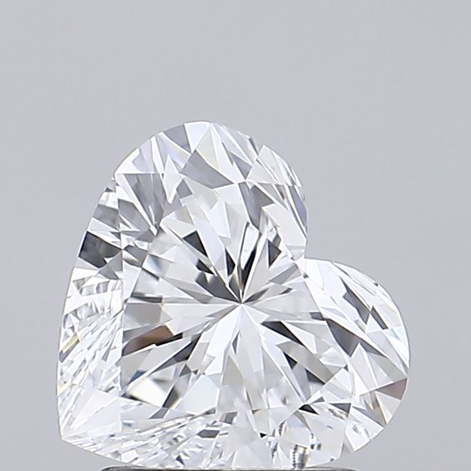 IGI 1.45 Carat Heart Lab Grown Diamond