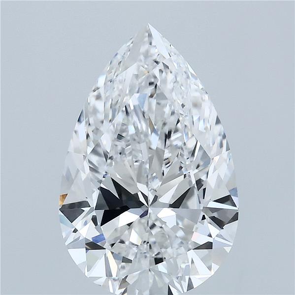 IGI 4.00 Carat Pear Lab Grown Diamond 人工培育鑽石 實驗室人造鑽石