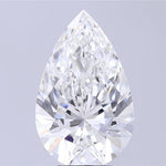 IGI 6.09 Carat Pear Lab Grown Diamond 人工培育鑽石 實驗室人造鑽石