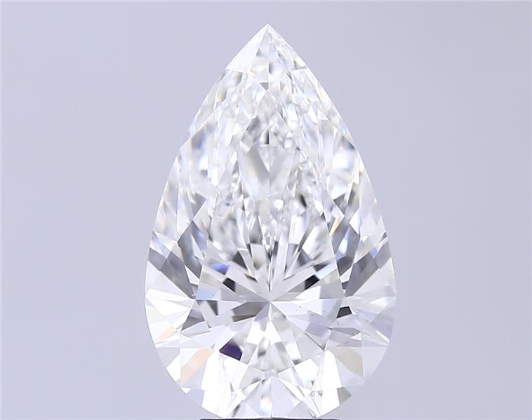 IGI 6.09 Carat Pear Lab Grown Diamond 人工培育鑽石 實驗室人造鑽石