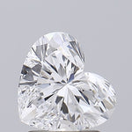 IGI 1.52 Carat Heart Lab Grown Diamond