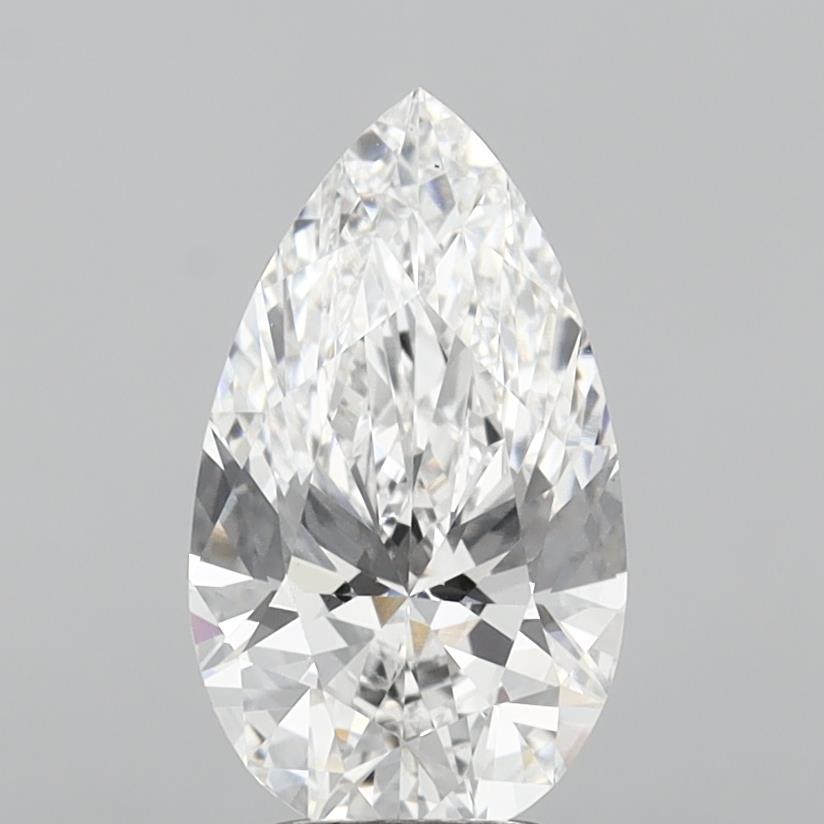 IGI 3.50 Carat Pear Lab Grown Diamond 人工培育鑽石 實驗室人造鑽石