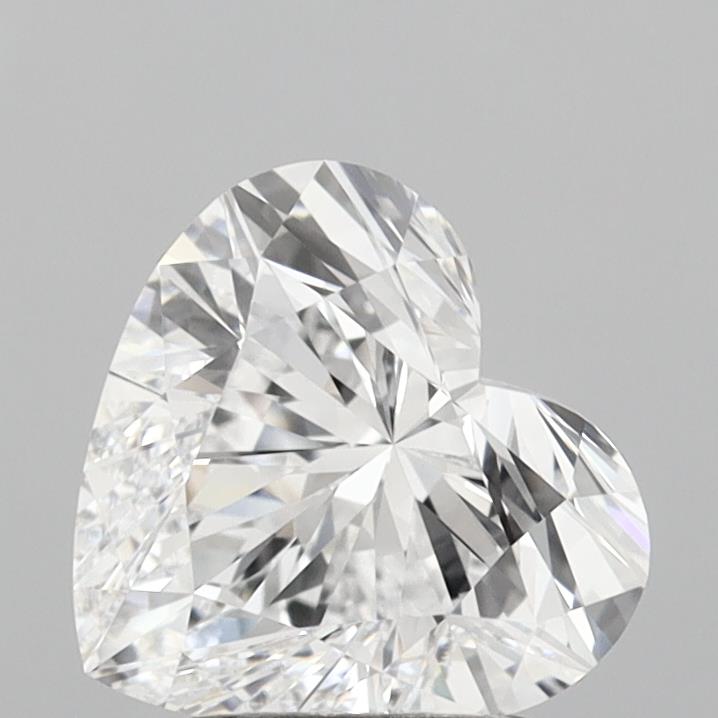 IGI 2.11 Carat Heart Lab Grown Diamond